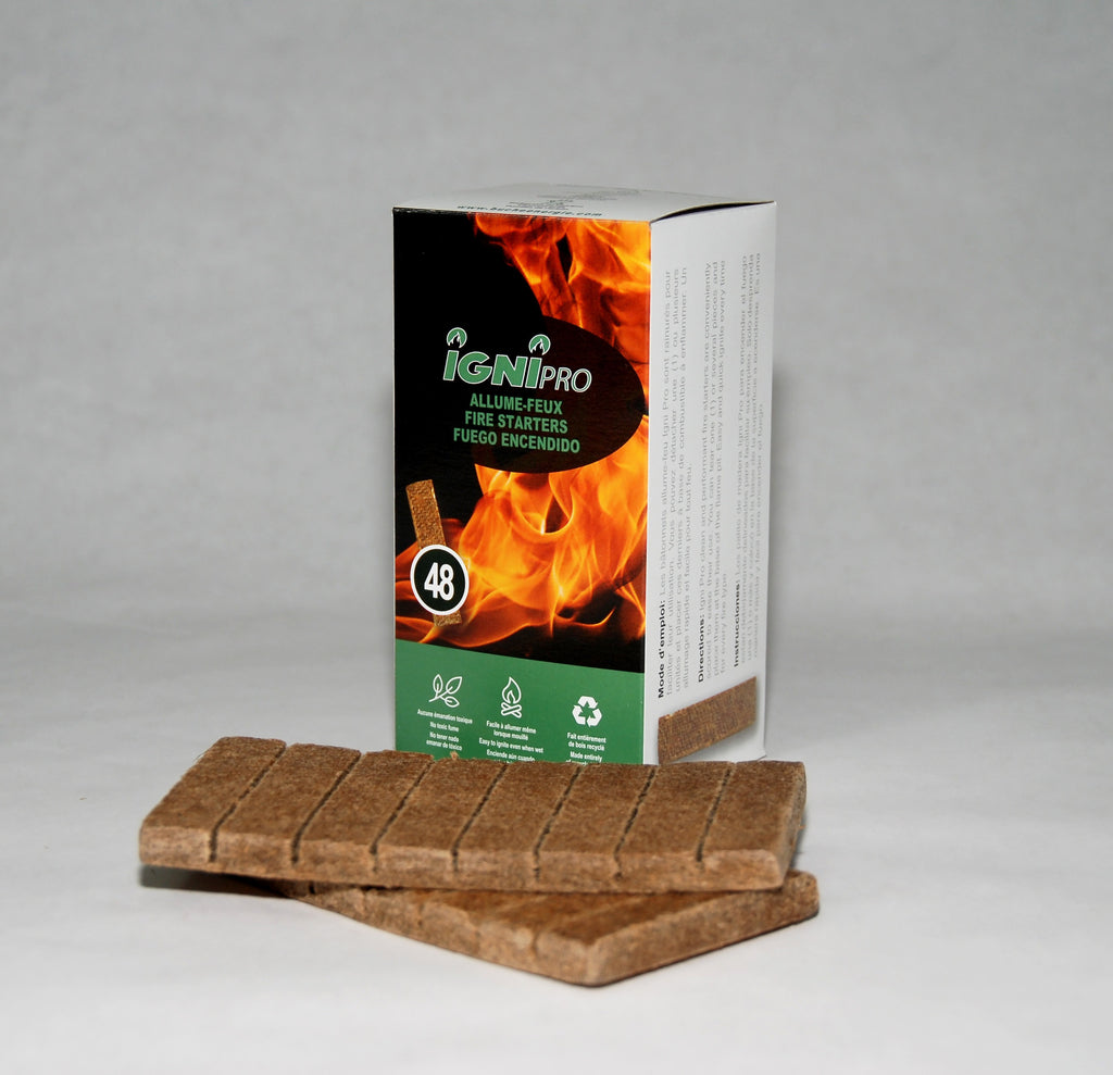 Granulés Allume-feu blanc – Boîte 48 pièces